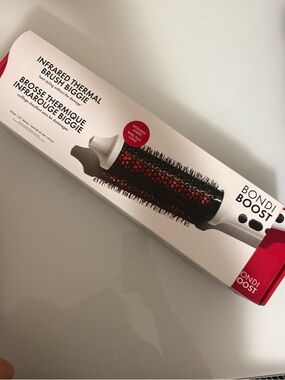 Bondi Boost Infrared Thermal Brush - Pink/White